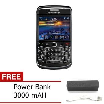 Blackberry Onyx 9700 - 256 MB - Hitam + Gratis Power Bank 3000mAH  