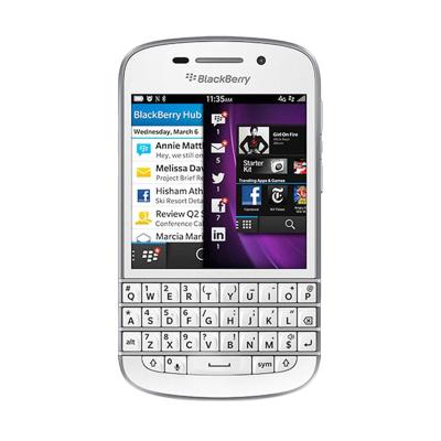 Blackberry Q10 White Smartphone