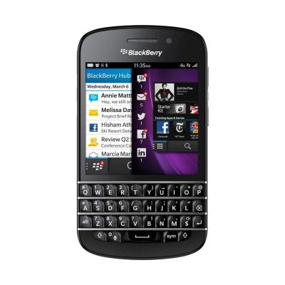 Blackberry Q10 hitam Smartphone