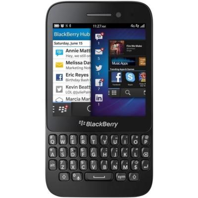 Blackberry Q5 Hitam Smartphone [8GB]