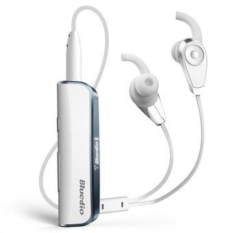 Bluedio I6 Nirkabel Bluetooth 4.1 Headset Earphone - Putih  