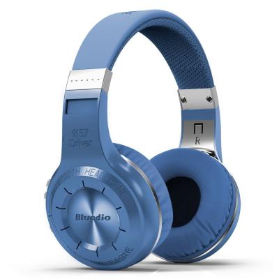 Bluedio Original H+ Turbine Hurricane Biru Wireless Bluetooth Headphone