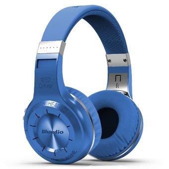 Bluedio Turbine H+ Headphone Bluetooth - Biru  