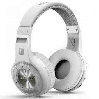 Bluedio Turbine H+ Headphone Bluetooth - Putih  