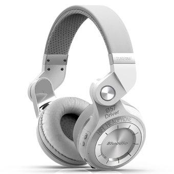 Bluedio Turbine T2 Foldable Style Bluetooth 4.1 Headphone / Headset - 2nd Generation - Putih  