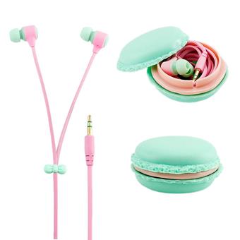 Bluelans Macarons Style In-Ear Headphones (Mint Green)  