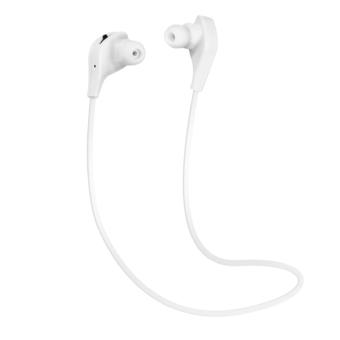 Bluetooth 4.1 Wireless Sport Earphone Headphone (White)  