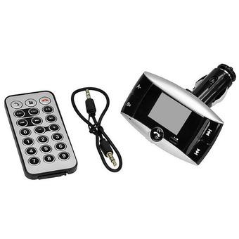 Bluetooth Handsfree Wireless FM Transmitter MP3 Player Car Kit USB TF 3-piece Set (Black)  