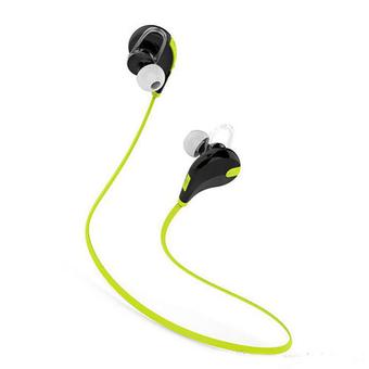 Bluetooth Headset Wireless Stereo Earphone Universal (Green) (Intl)  