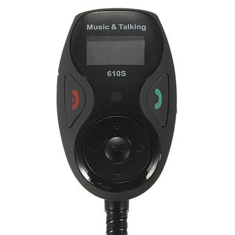 Bluetooth LCD Car FM Transmitter Handsfree Modulator Wireless MP3 Player SD USB (Intl)  