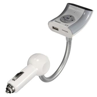 Bluetooth LCD Car FM Transmitter USB Charger TF MP3 Player Handsfree For Phones (Intl)  