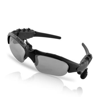Bluetooth + MP3 Player Sunglasses (Black)  