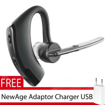 Bluetooth V4 Headset Voyager Legend HD Voice + Gratis New Age Adaptor Charger USB  