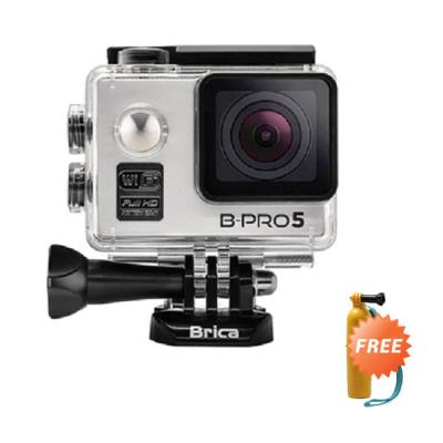 Brica B-PRO 5 Alpha Edition Silver Action Camera [12 MP] + Handgrip