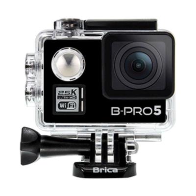 Brica B PRO 5 Alpha Plus Black Action Camera Free Kaos Brica,Case Small Bpro