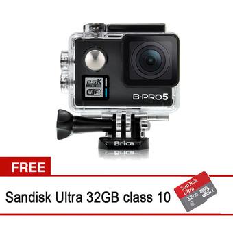 Brica Bpro B-Pro 5 Alpha Plus - Hitam + Gratis Sandisk Ultra 32GB Class 10  