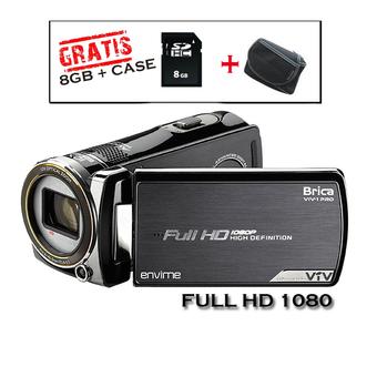 Brica Envime ViV-1 PRO - Full HD - 16MP + Bonus - Hitam  