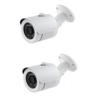CCTV Kamera Outdoor AHD LBH24AD130 Vandalproof Metal Case 2Pcs - White