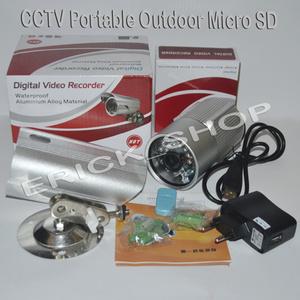 CCTV Portable Outdoor Dengan Micro SD tanpa DVR