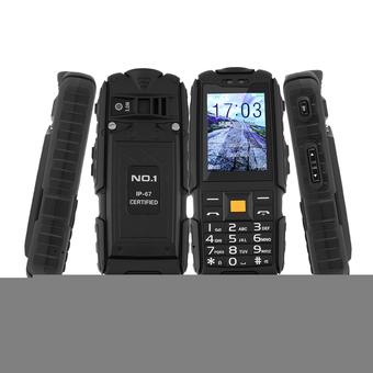 CHEER A9 2.4 Waterproof Mobile Cell Phone (Black) (Intl)  