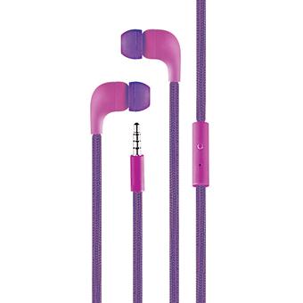 CLiPtec in Earphone Stereo with Microphone (Ungu) - BME767  