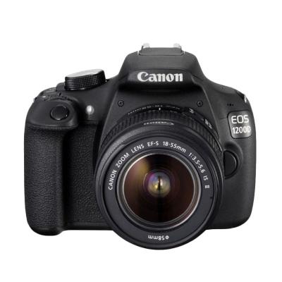 Canon EOS 1200D Lensa Kit 18-55 mm Hitam Kamera DSLR