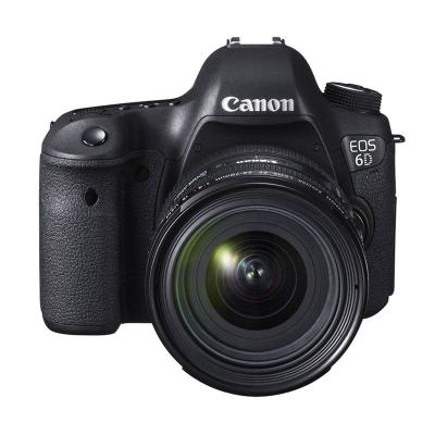 Canon EOS 6D Kit 24-70mm L IS USM Kamera DSLR [Wi-Fi dan GPS]