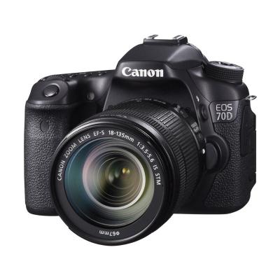 Canon EOS 70D Wifi Kit 18-135mm IS STM Kamera DSLR
