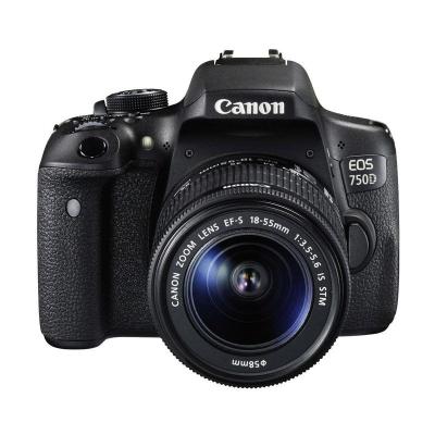 Canon EOS 750D Kit 18-55 STM Wifi Kamera DSLR