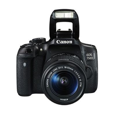 Canon EOS 750D Kit EF-S 18-55mm f/3.5-5.6 IS STM WiFi Kamera DSLR