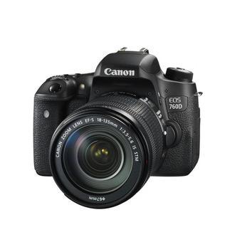 Canon EOS 760D 24.2MP DSLR Camera With 18-135mm STM Lens (Black)  