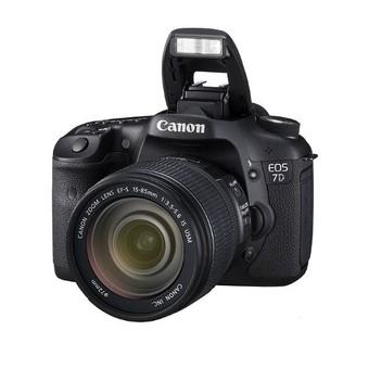 Canon EOS 7D 15-85mm - Hitam  