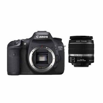 Canon EOS 7D 18 Megapixels DSLR Camera with 18-55mm IS II Lens Kit Black  
