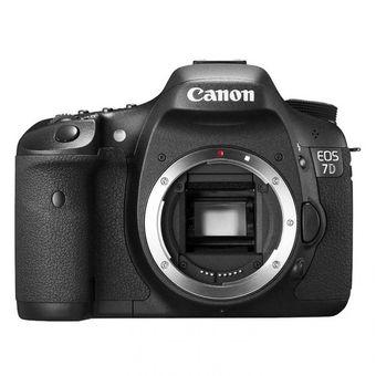 Canon EOS 7D (Black) with 18-55mm IS + 55-250mm II Twin Lens Kit  