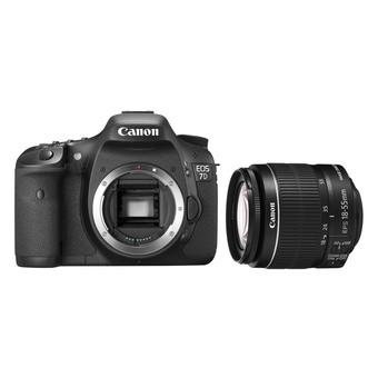 Canon EOS 7D (Black) with 18-55mm IS + 75-300mm III Twin Lens Kit  