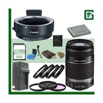 Canon EOS M Fixed focus Lens with lens adapter Kit  
