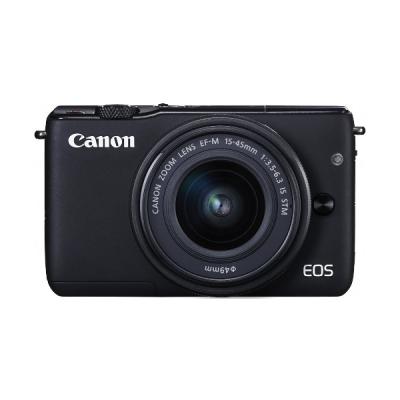 Canon EOS M10 EF-M 15-45mm - 18 MP - Hitam