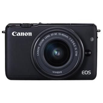 Canon EOS M10 KIT With Lens EF-M15-45mm - Hitam  