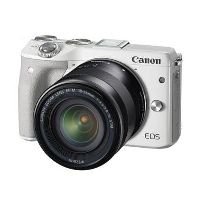 Canon EOS M3 Kit 1 18-55mm f/3.5-5.6 IS STM + Free Tas Canon + SDHC 16GB