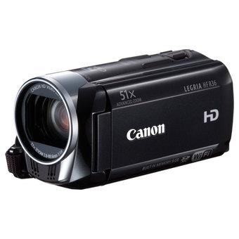 Canon HFR36 Flash Memory Camecorder - Hitam  