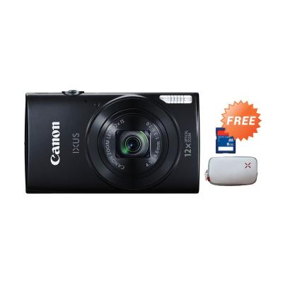 Canon IXUS 170 Hitam + SDHC 8 GB + pouch