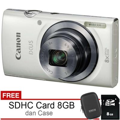 Canon Ixus 160 - 20 MP - Bonus SDHC 8GB + Case