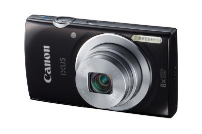Canon Ixus 160 Black Camera Pocket + Memory Sandisk 8GB + Tas + Screen Guard
