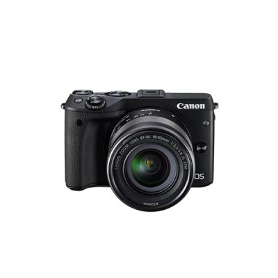 Canon Kamera Mirrorless M3EFM18-55mm - Hitam