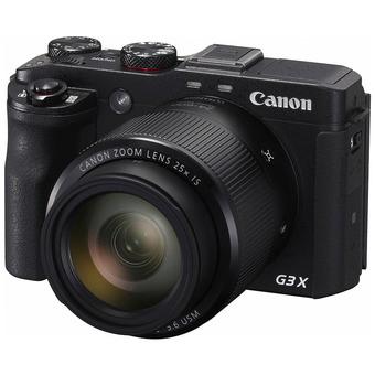 Canon Power Shot G 3 X - 20.2MP - 25x Optical Zoom - Hitam  