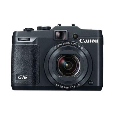 Canon Power Shot G16 Hitam Kamera Pocket