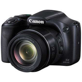 Canon Power Shot SX 530 - 16MP - 50x Optical Zoom - Black  