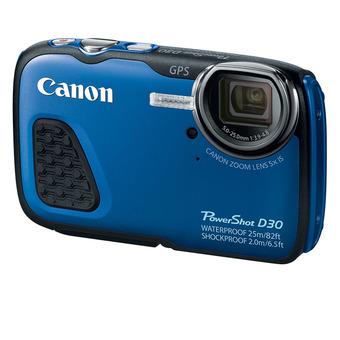 Canon PowerShot D30 - 12.1 MP - Biru  