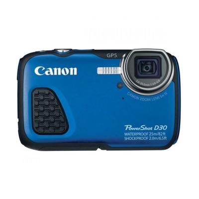 Canon PowerShot D30 Biru Kamera