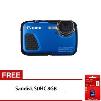 Canon PowerShot D30 + Free Sandisk 8GB  